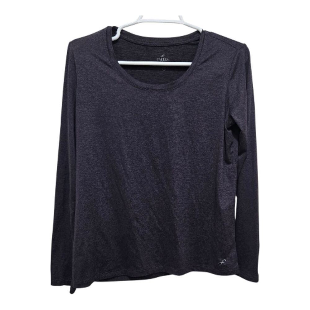 Freely Purple Long Sleeve Performance Top Small